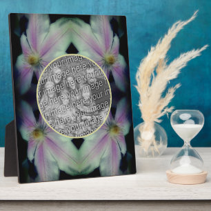 Plaque Photo Pétales Fleurs Clematis Abstrait Ajouter Votre Pro