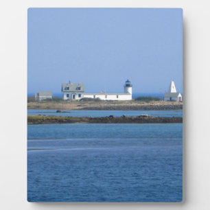 Plaque Photo Phare de Goat Island