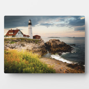 Plaque Photo Phare de Portland Head   Cape Elizabeth, Me
