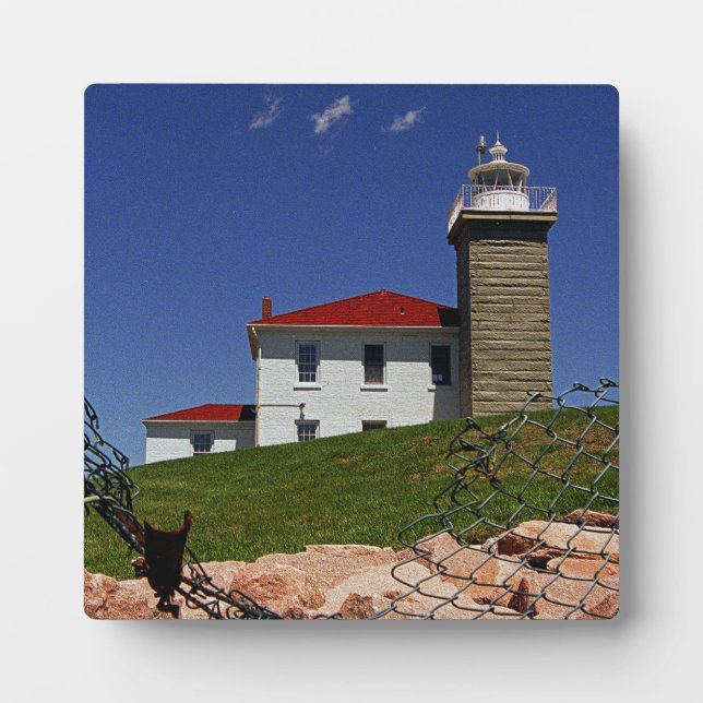 Plaque Photo Phare de Watch Hill (Devant)