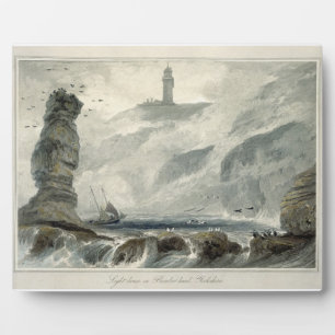Plaque Photo Phare sur Flamborough Head, du volume VI de