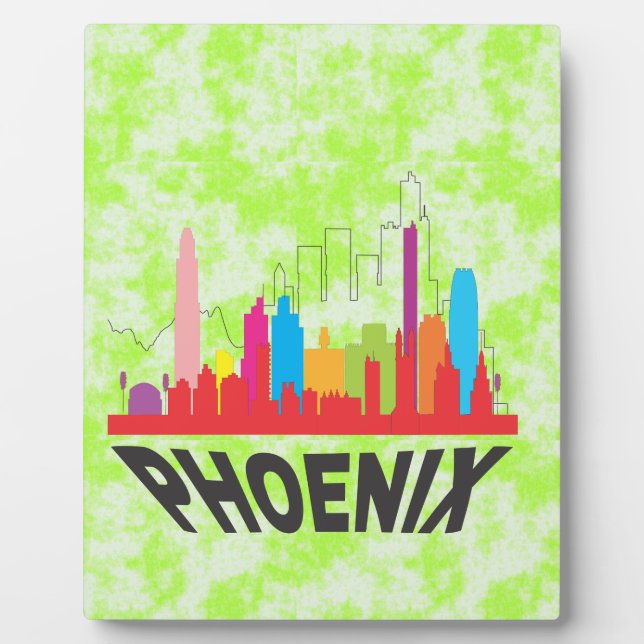 Plaque Photo Phoenix (Devant)