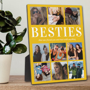 Plaque Photo Photo cadeau Bestie   Meilleur ami