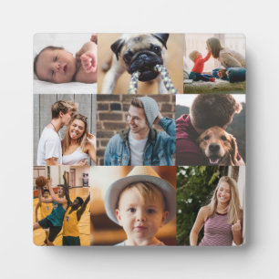 Plaque Photo Photo Collage photos de famille personnalisées
