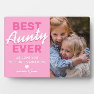 Plaque Photo Photo Cute Aunty