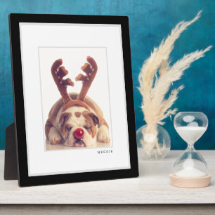 Plaque Photo Photo d'animal de compagnie   Cadre moderne minima