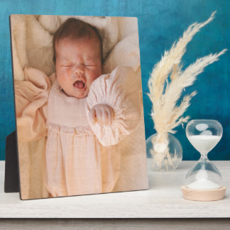 Plaque Photo Photo de bébé