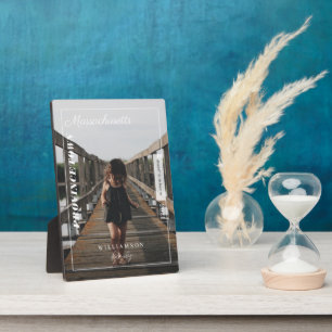 Plaque Photo Photo de famille Moderne Editorial Voyage Keepsaké