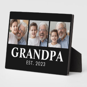 Plaque Photo Photo de la création de la fête des grands-parents