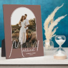 Photo de mariage à l'Arche Élégante Rose Taupe