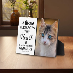 Plaque Photo Photo de souvenir Mémorial Animal de compagnie