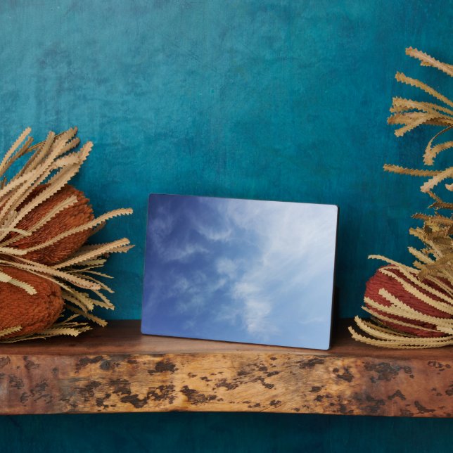 Plaque Photo Photo du ciel brumeux (Côté)