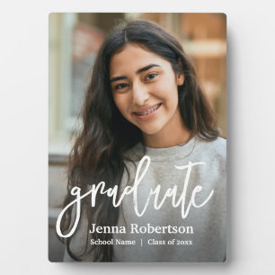 Plaque Photo Photo d'un diplômé personnalisé