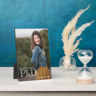 Plaque Photo Photo Keepsaké Doctorat