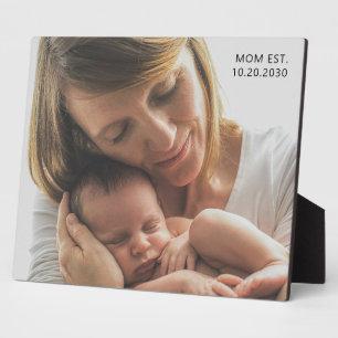 Plaque Photo Photo personnalisé de maman établie