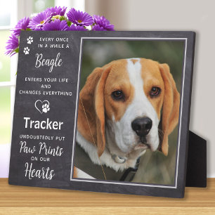 Plaque Photo Photo personnalisée Beagle chien animal de compagn