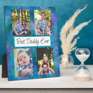 Plaque Photo Photo personnalisée de Best Daddy Ever