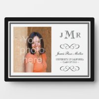 Photographie de graduation monogramme de classe de