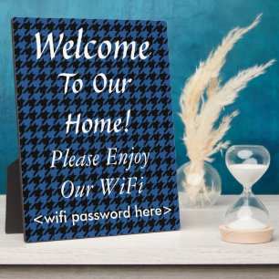 Plaque Photo Pied de fond personnalisé noir