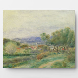 Plaque Photo Pierre A Renoir   View of La Seyne