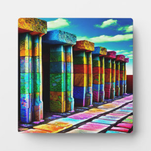 Plaque Photo Pierres psychédéliques