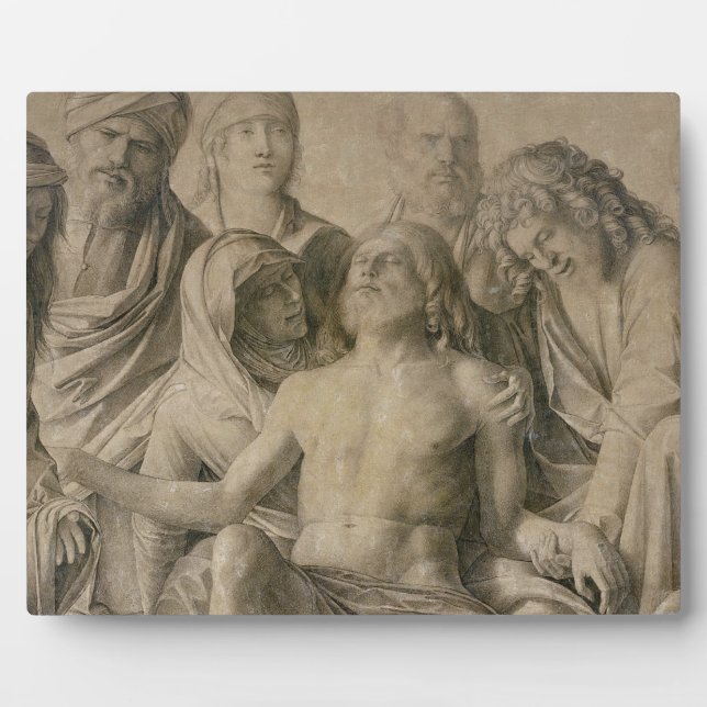 Plaque Photo Pieta, le Christ mort (Devant)