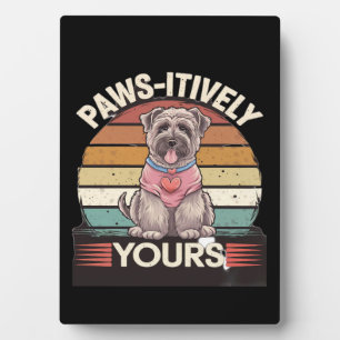 Plaque Photo Pince-miel votre chien