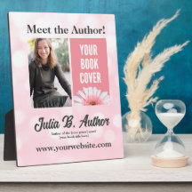 Pink Author Book Signature ou Book Launch Promotio