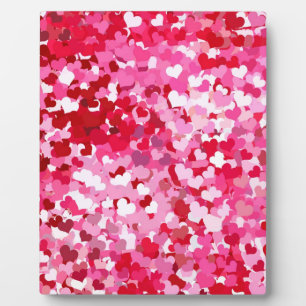 Plaque Photo Pink Confeti