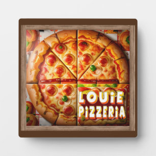 Plaque Photo Pizza Pizzeria Design