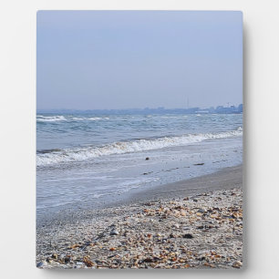 Plaque Photo Plage de Mamaia - mer Noire – Constanta Roumanie I