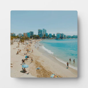Plaque Photo Playa San Juan - Alicante - Espagne