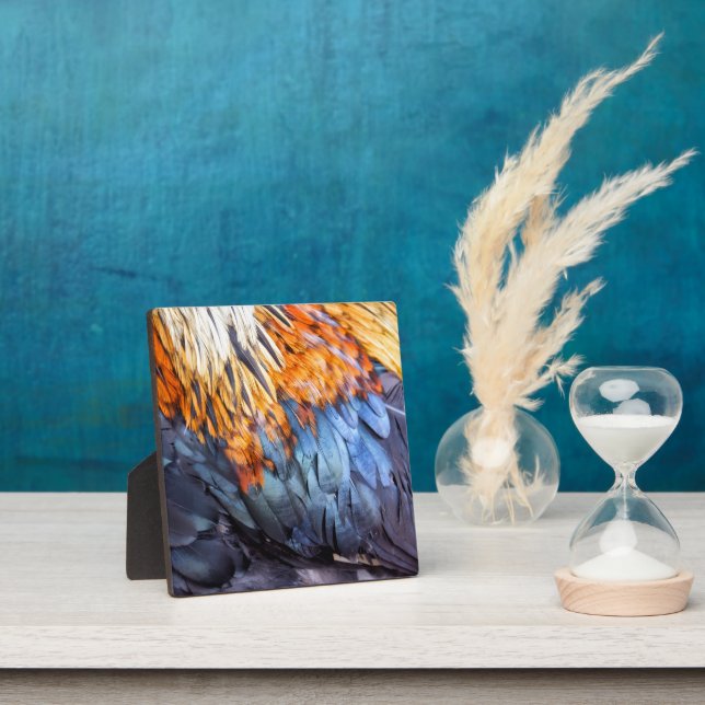 Plaque Photo Plume d'art fin (Insitu)