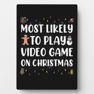 Plaque Photo Plus susceptible de jouer à un jeu vidéo le jour d