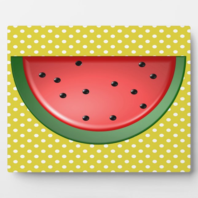 Plaque Photo Points Watermelon et Polks (Devant)