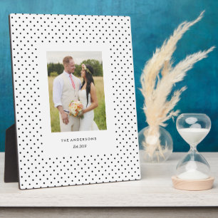 Plaque Photo Pois chic