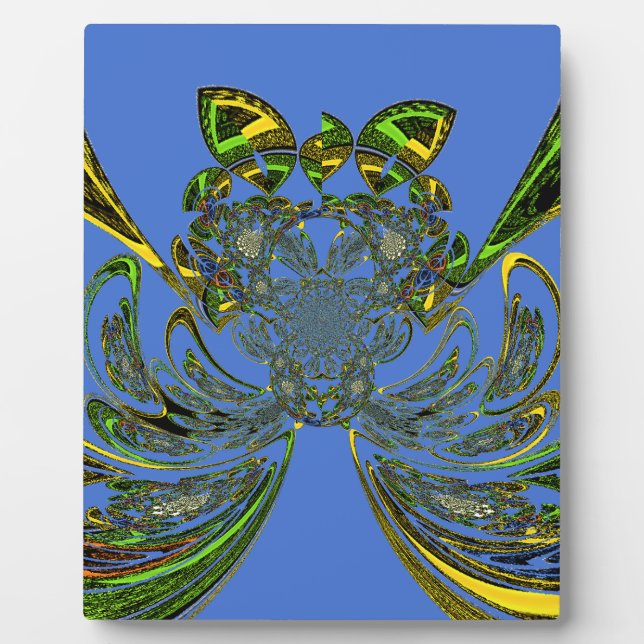 Plaque Photo Poisson de plumes (Devant)