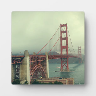 Plaque Photo Pont Golden Gate