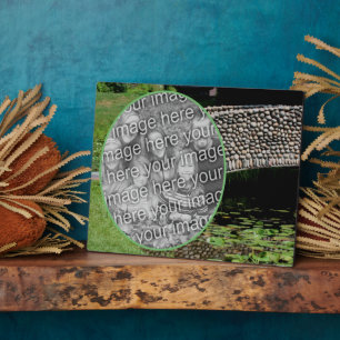 Plaque Photo Pont Pierre Lilypads Nature Ajouter Votre Propre P