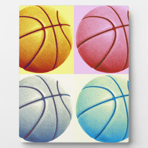 Plaque Photo Pop Art Basket