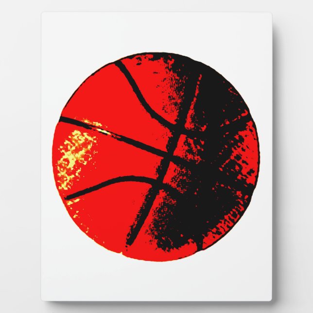 Plaque Photo Pop Art Basket (Devant)