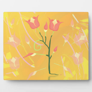 Plaque Photo Poppy turc