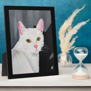 Plaque Photo Portrait de Blanca Peinture par Alfred Fox