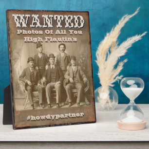 Plaque Photo Poster d'affichage du hashtag Recherché Russe Mari