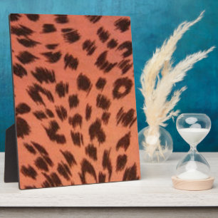 PLAQUE PHOTO POSTER DE ANIMAL ROSE