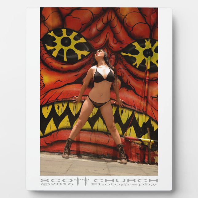 Plaque Photo Poster Monster (Devant)