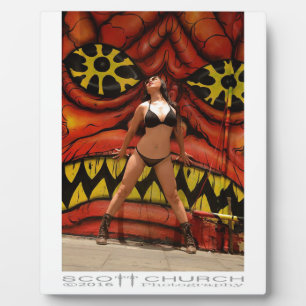 Plaque Photo Poster Monster