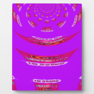 Plaque Photo Pour drôle, je me manque de toi