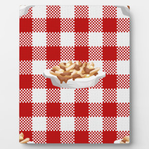 Plaque Photo poutine