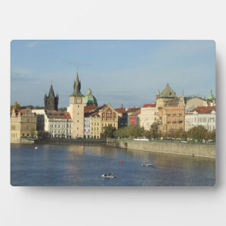 Plaque photo Prague
